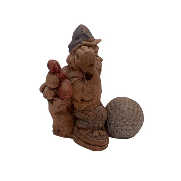 Santa Golfer Figurine Clay Figure 4.5" Les Girls Gifts Collectible Souvenir - Picture 2 of 6
